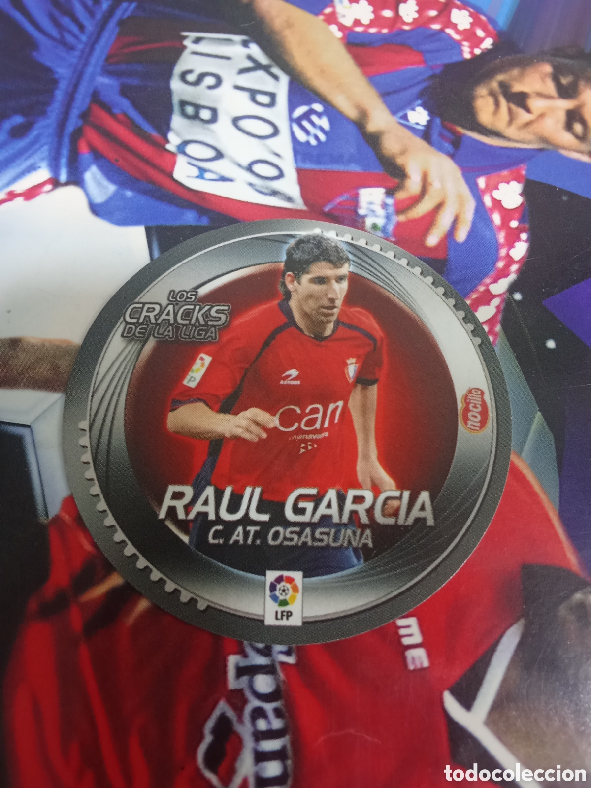 Cartes &agrave; collectionner de Football: ESTE 2006 2007 06 -07 - CRACKS NOCILLA RAUL GARCIA OSASUNA NUNCA PEGADO