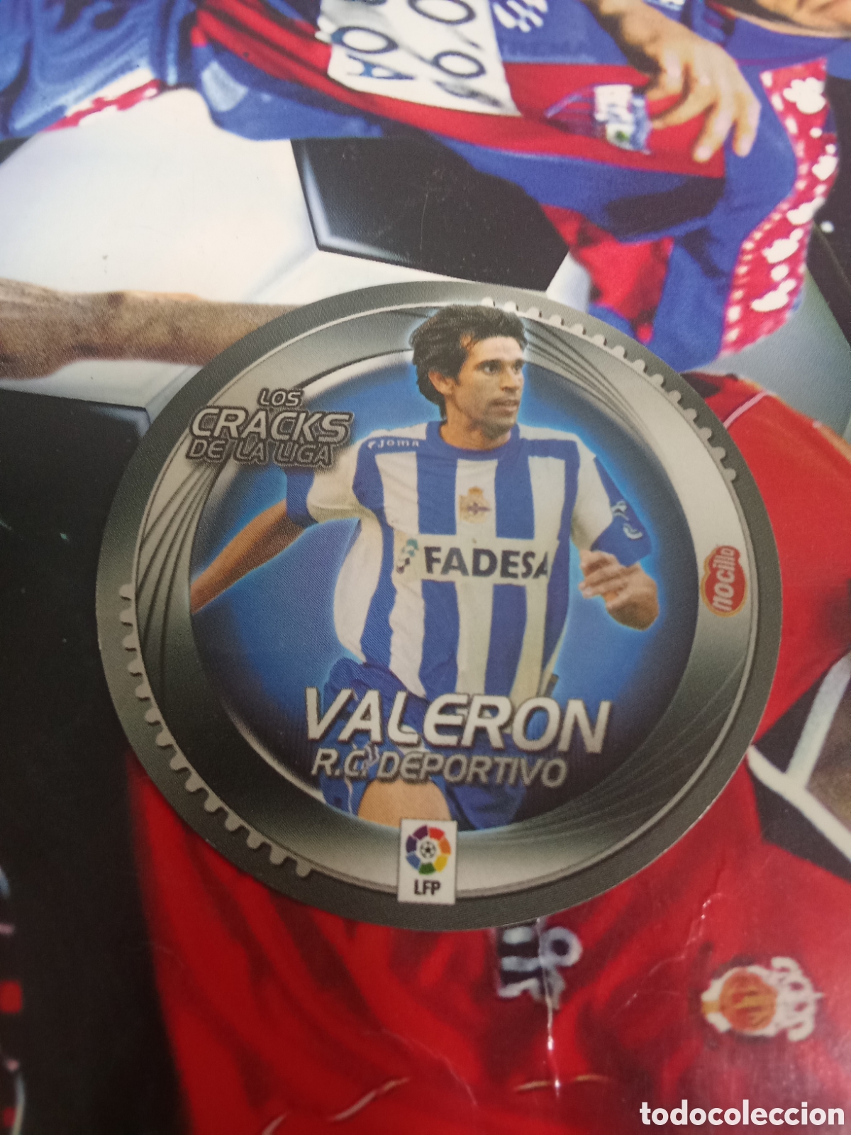 Cartes &agrave; collectionner de Football: ESTE 2006 2007 06 -07 - CRACKS NOCILLA VALERON DEPORTIVO CORU&Ntilde;A NUNCA PEGADO