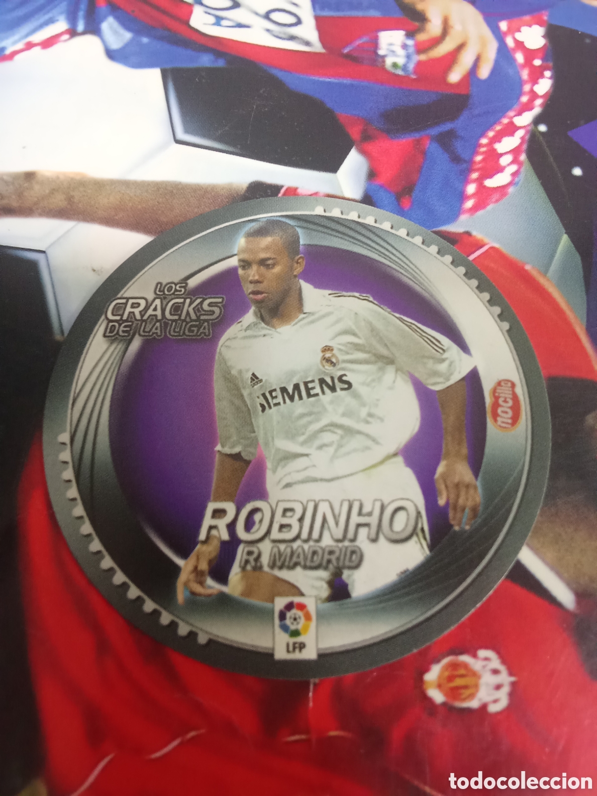 Football Stickers: ESTE 2006 2007 06 -07 - CRACKS NOCILLA ROBINHO MADRID NUNCA PEGADO