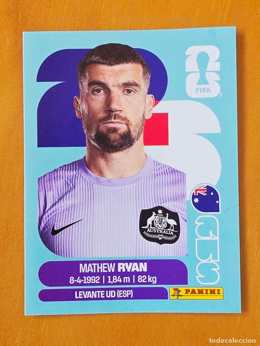 Cromos de F&uacute;tbol: AUS 2 Mathew Ryan, Australia, Panini FIFA World Cup Mundial 2026 Sticker