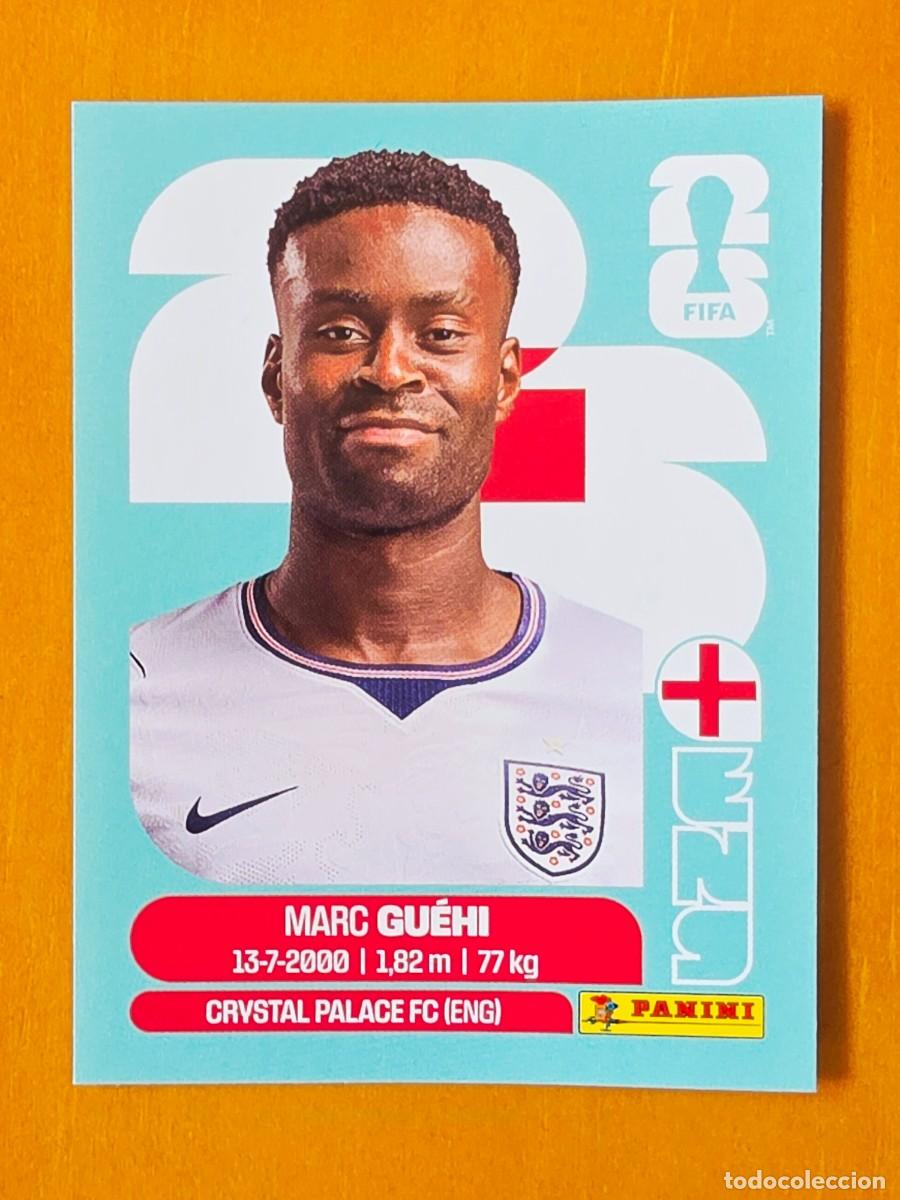 Cromos de F&uacute;tbol: ENG 4 Marc Gu&eacute;hi, Inglaterra, Panini FIFA World Cup Mundial 2026 Sticker