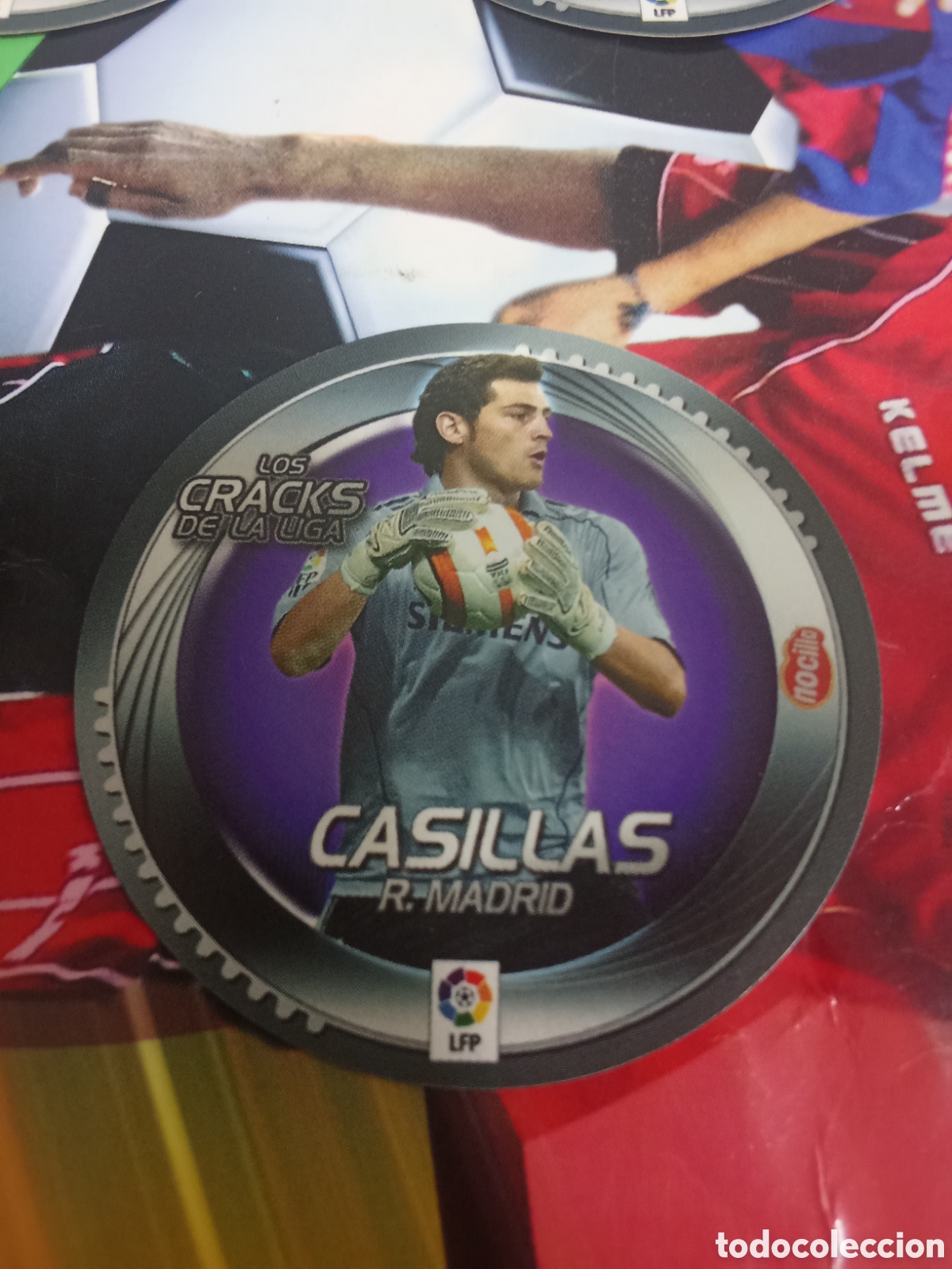 Football Stickers: ESTE 2006 2007 06 -07 - CRACKS NOCILLA CASILLAS REAL MADRID NUNCA PEGADO