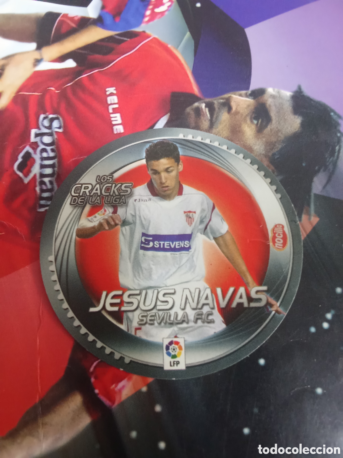 Cartes &agrave; collectionner de Football: ESTE 2006 2007 06 -07 - CRACKS NOCILLA JESUS NAVAS SEVILLA NUNCA PEGADO