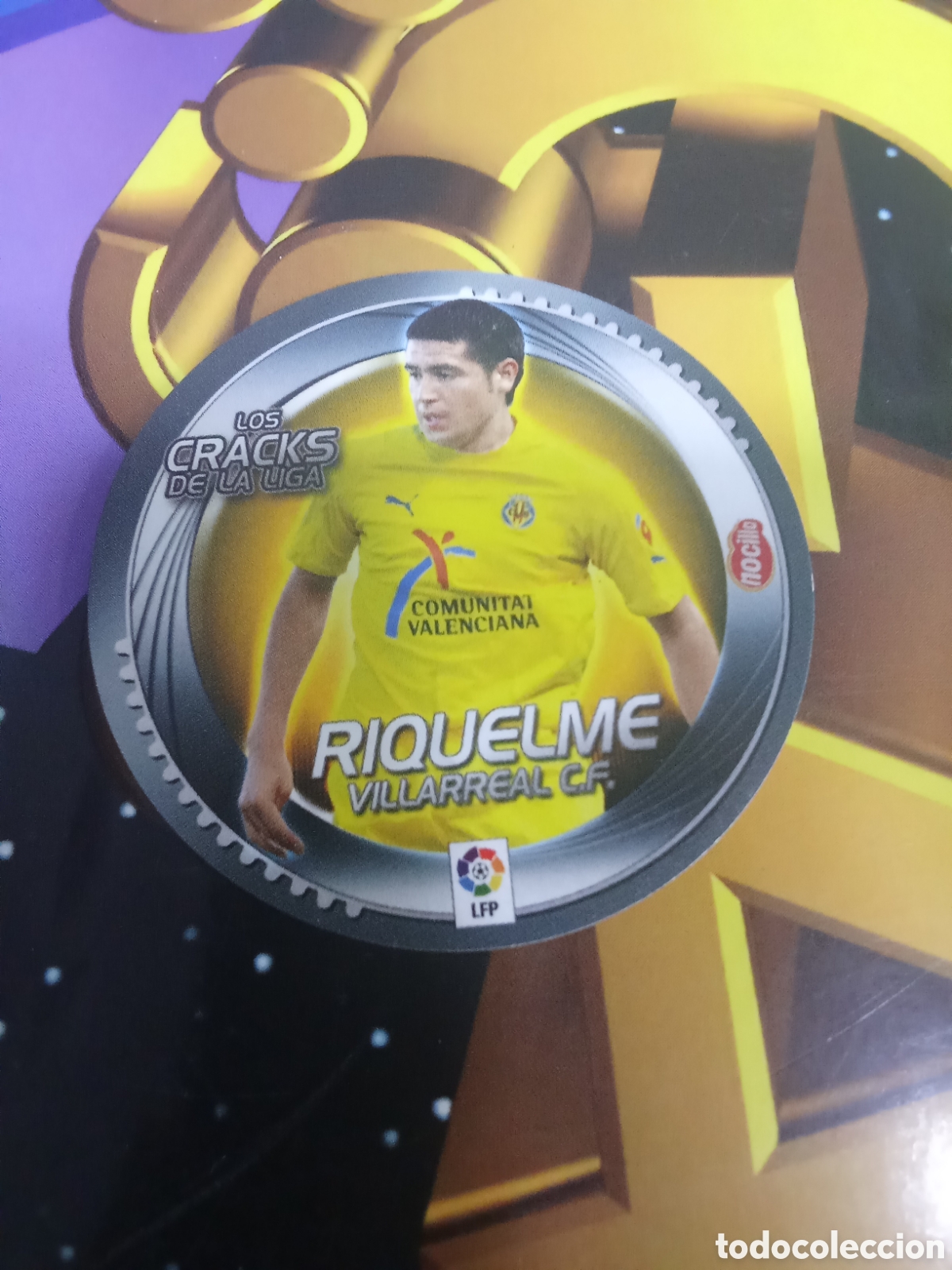Football Stickers: ESTE 2006 2007 06 -07 - CRACKS NOCILLA RIQUELME VILLARREAL NUNCA PEGADO