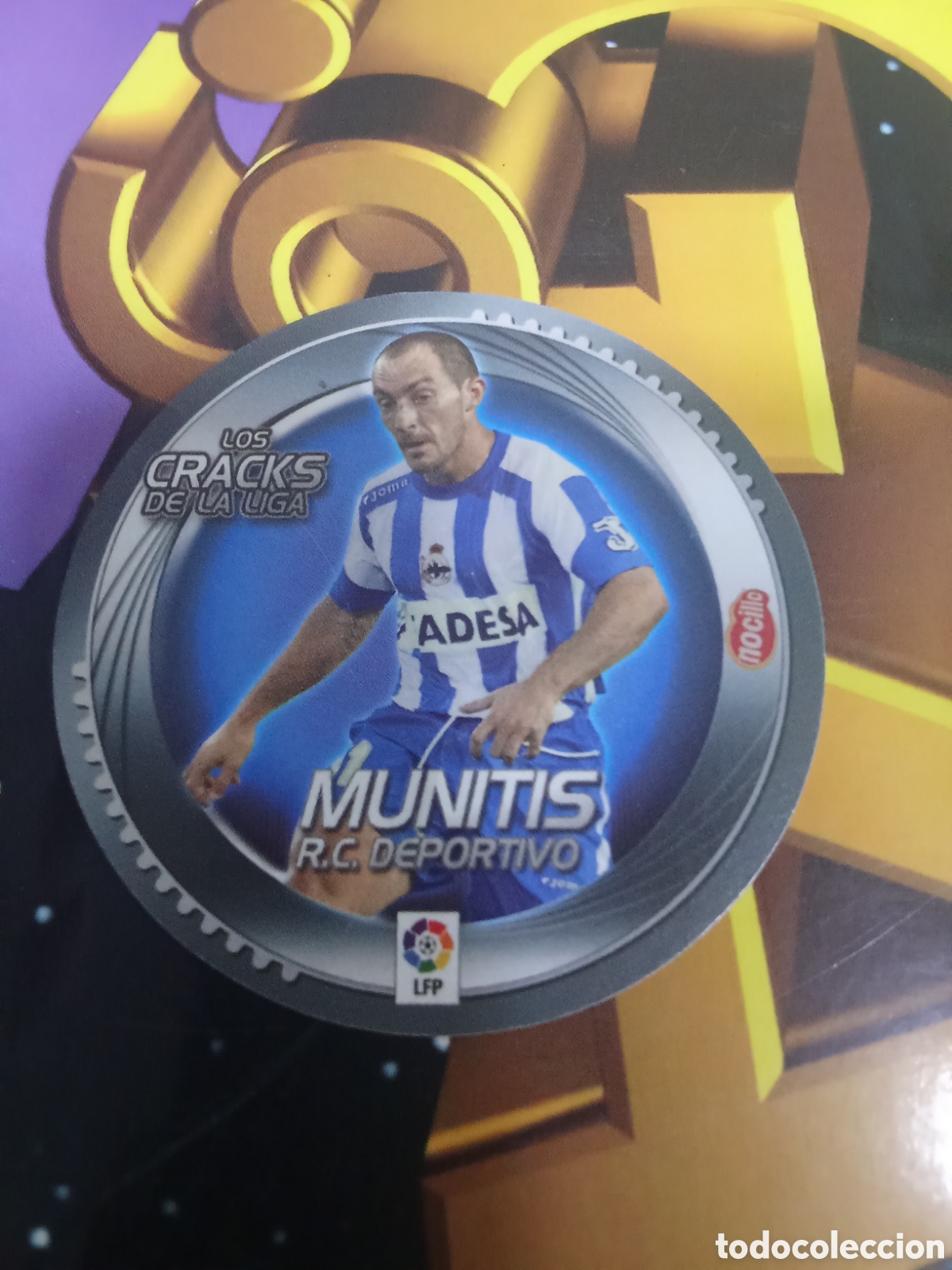 Cromos de F&uacute;tbol: ESTE 2006 2007 06 -07 - CRACKS NOCILLA MUNITIS CORU&Ntilde;A NUNCA PEGADO