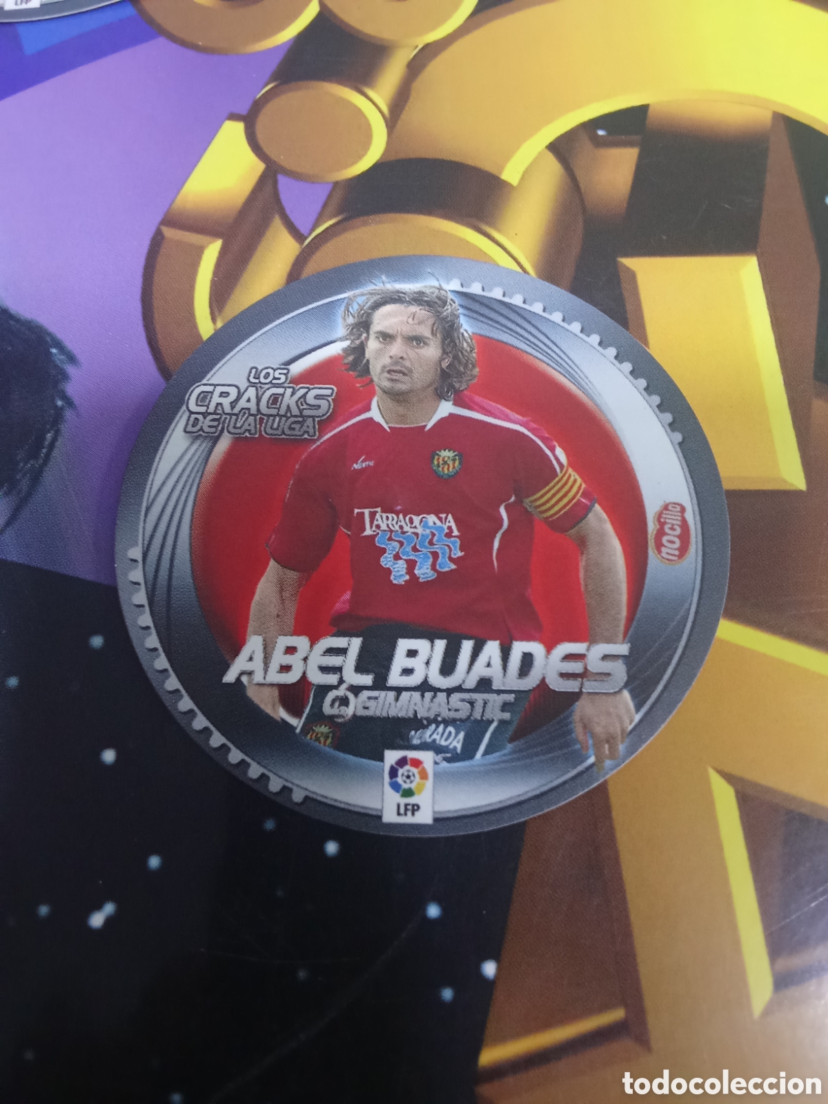 Cromos de F&uacute;tbol: ESTE 2006 2007 06 -07 - CRACKS NOCILLA ABEL BUADES GIMNASTIC TARRAGONA NUNCA PEGADO