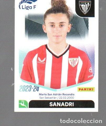 Cromos de F&uacute;tbol: CROMOS DEL PANINI LIGA FEMENINA DE A&Ntilde;OS 2023 /24 N&ordm; 20A ATHLETIC SANDRI