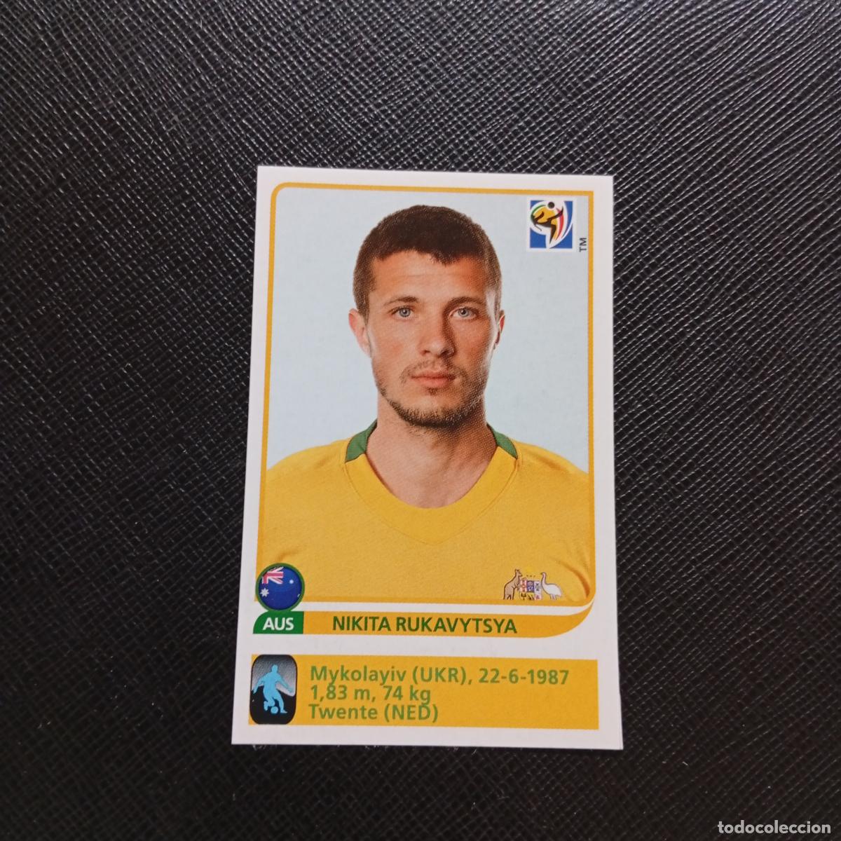 Cromos de F&uacute;tbol: 2010 295 RUKAVYTSYA AUSTRALIA PANINI EXTRA 2010 SOUTH AFRICA MUNDIAL 10 - SIN PEGAR - A110 PG172