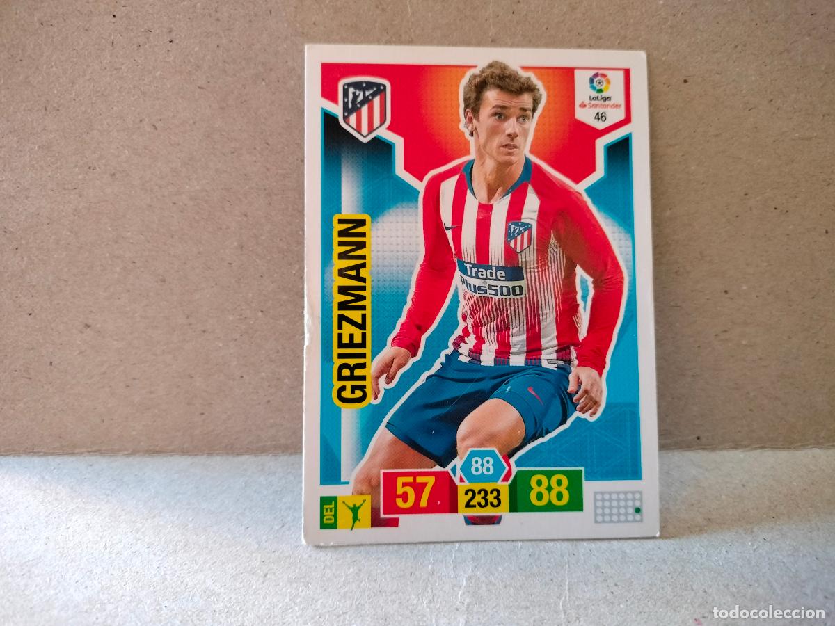 Cromos de F&uacute;tbol: CROMO FUTBOL AT DE MADRID GRIEZMANN 2018-19 ADRENALYN XL VER FOTO