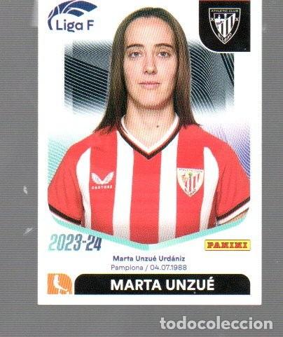 Cromos de F&uacute;tbol: CROMOS DEL PANINI LIGA FEMENINA DE A&Ntilde;OS 2023 /24 N&ordm; 14 ATHLETIC BILBAO MARTA UNZU&Eacute;