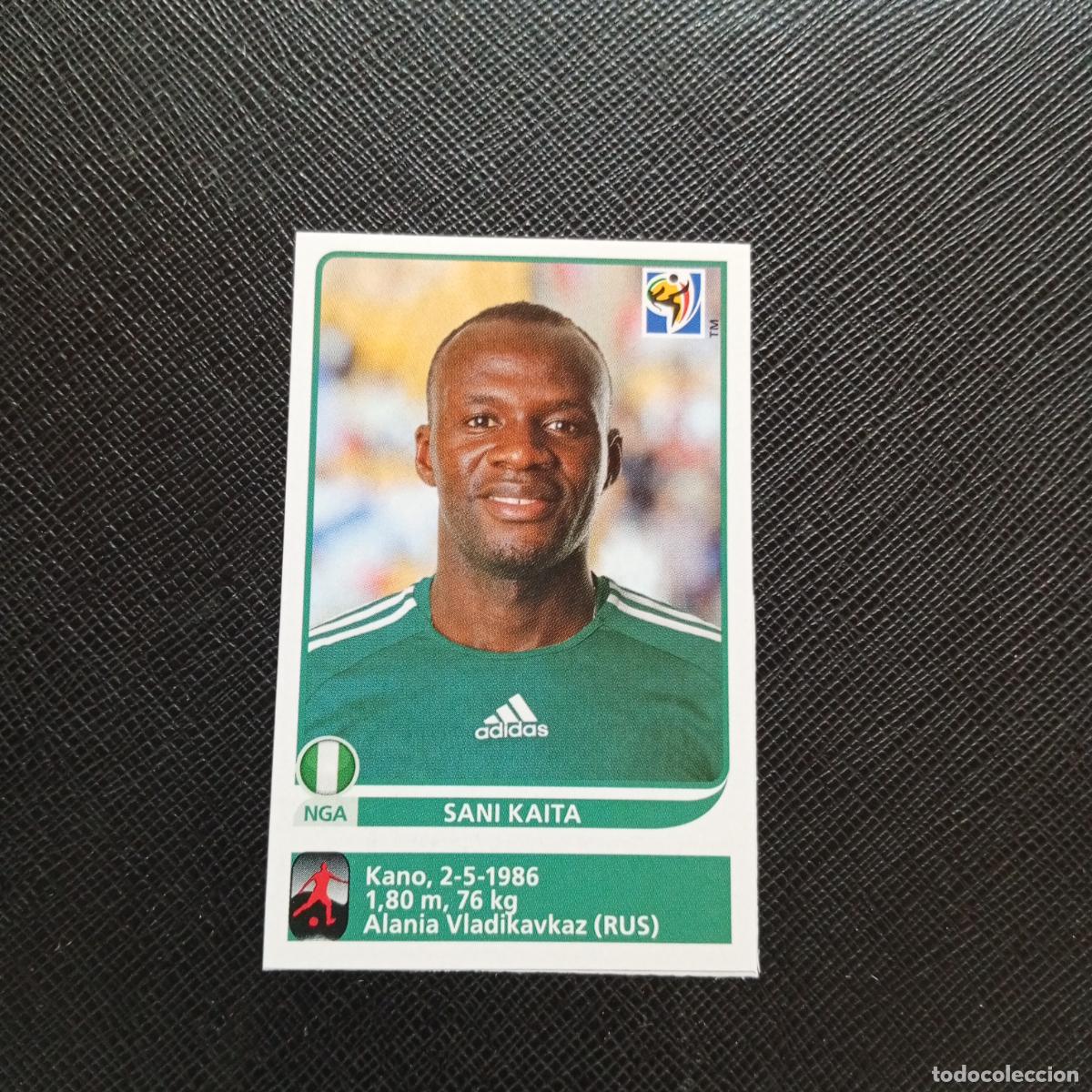 Cromos de F&uacute;tbol: 135 DANI KAITA NIGERIA PANINI EXTRA 2010 SOUTH AFRICA MUNDIAL 10 - SIN PEGAR - A110 PG217