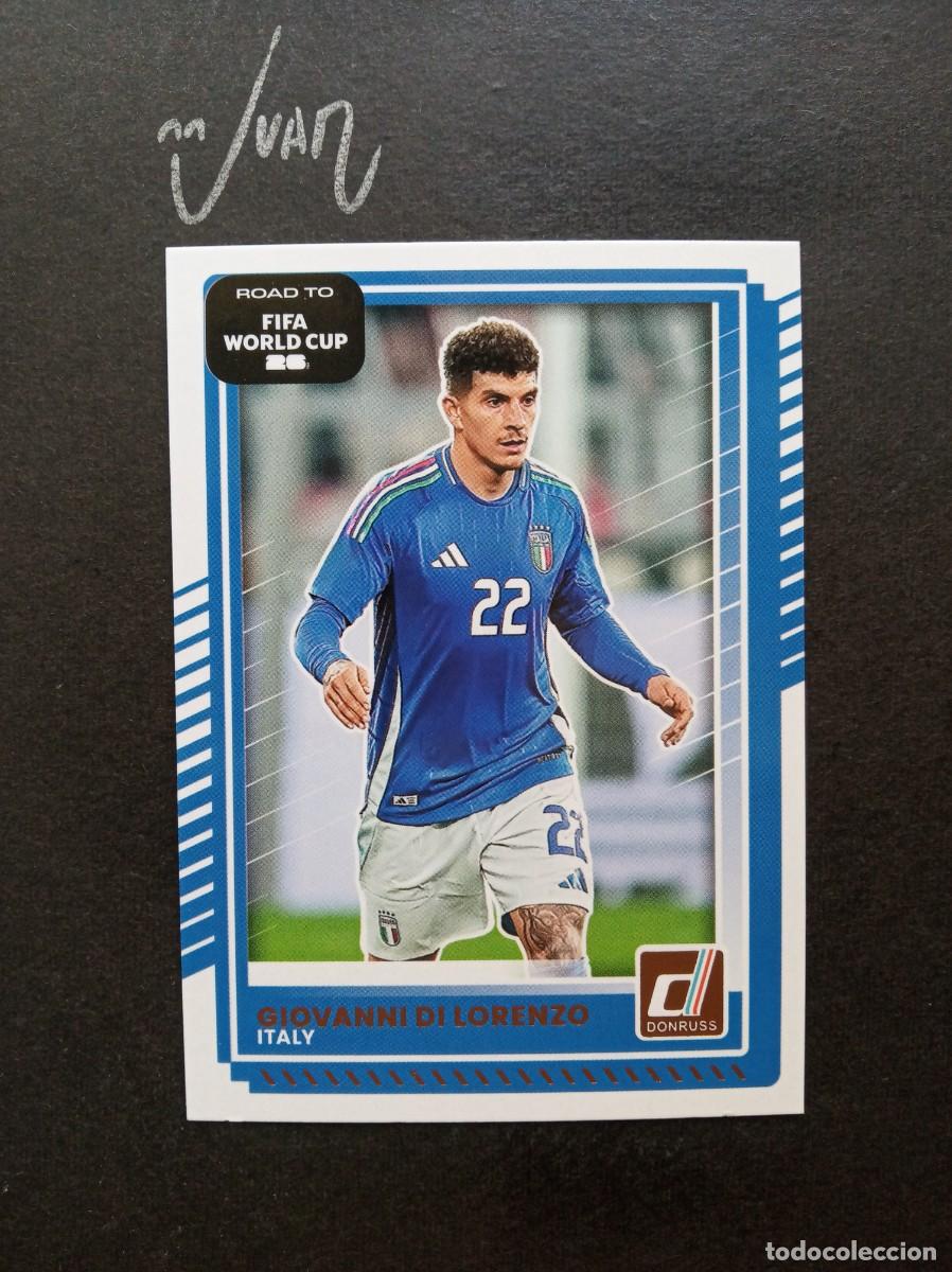 Cromos de F&uacute;tbol: N&ordm; 117 DI LORENZO ITALIA AS ROMA ⚽ PANINI&reg; DONRUSS ROAD TO FIFA WORLD CUP 2026 2025 25 26 NUEVO