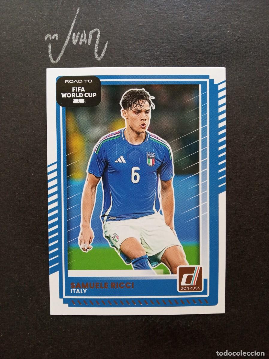 Cromos de F&uacute;tbol: N&ordm; 120 SAMUELE RICCI ITALIA AC MILAN⚽ PANINI &reg; DONRUSS ROAD TO FIFA WORLD CUP 2026 2025 25 26 NUEVO