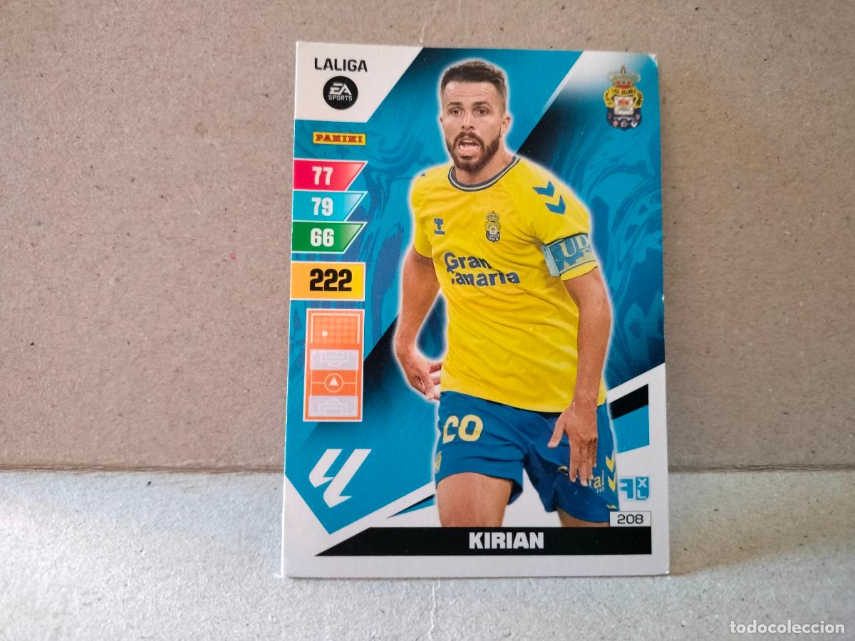 Cromos de F&uacute;tbol: CROMO FUTBOL KIRIAN LAS PALMAS N208 2023-24 ADRENALYN XL VER FOTO