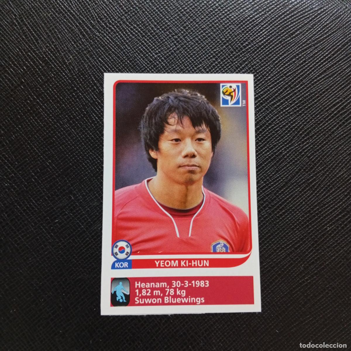 Cromos de F&uacute;tbol: 162 YEOM KI HUN KOREA PANINI EXTRA 2010 SOUTH AFRICA MUNDIAL 10 - SIN PEGAR - A110 PG307