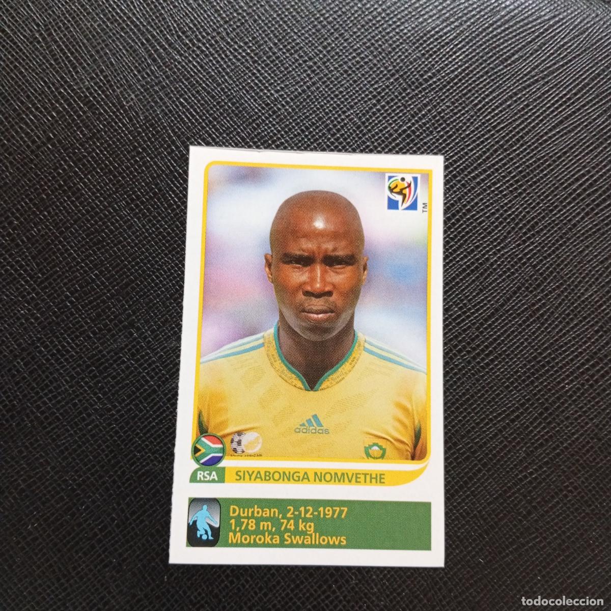 Cromos de F&uacute;tbol: 46 NOMVETHE SOUTH AFRICA PANINI EXTRA 2010 SOUTH AFRICA MUNDIAL 10 - SIN PEGAR - A110 PG307