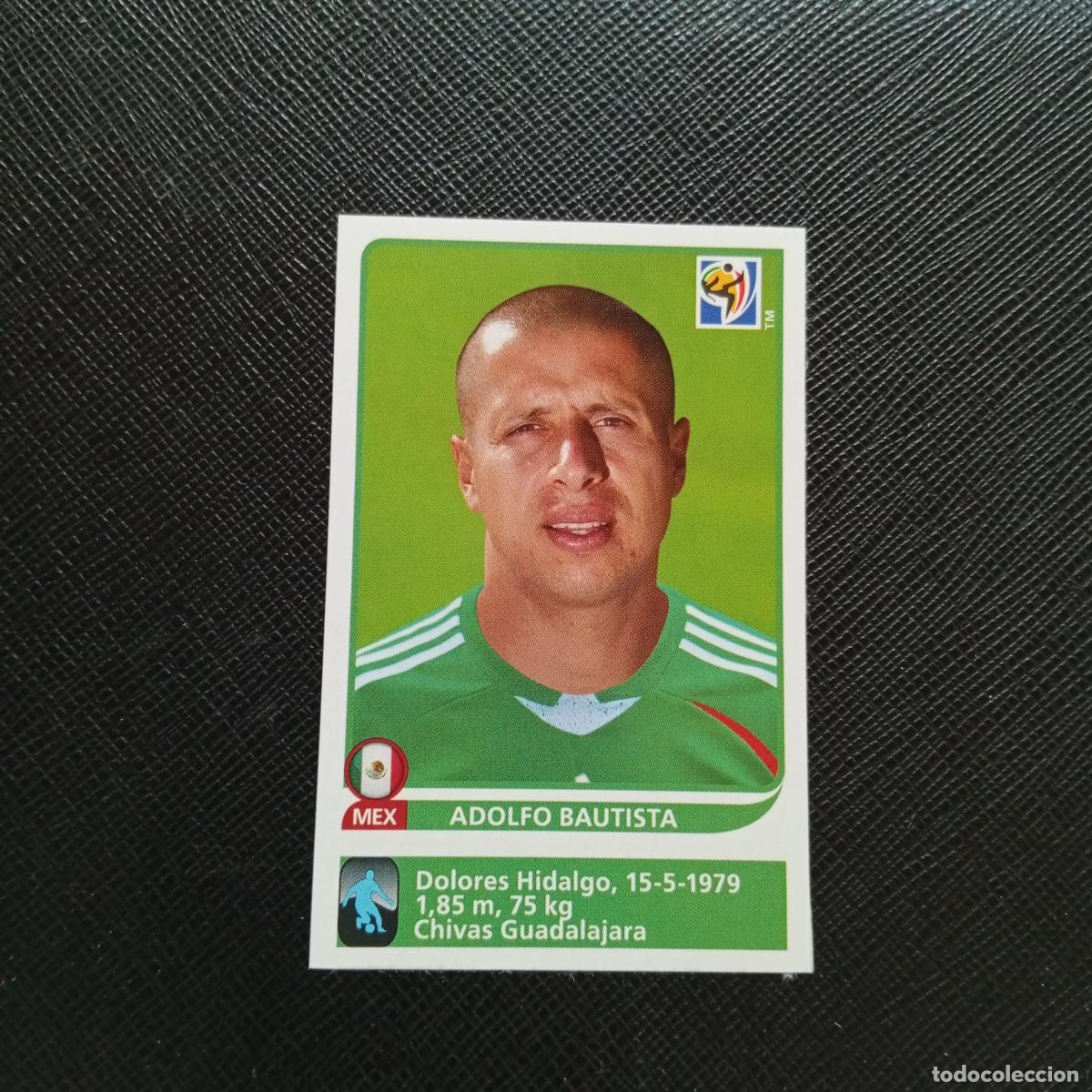 Cromos de F&uacute;tbol: 66 ADOLFO BAUTISTA MEXICO PANINI EXTRA 2010 SOUTH AFRICA MUNDIAL 10 - SIN PEGAR - A110 PG316