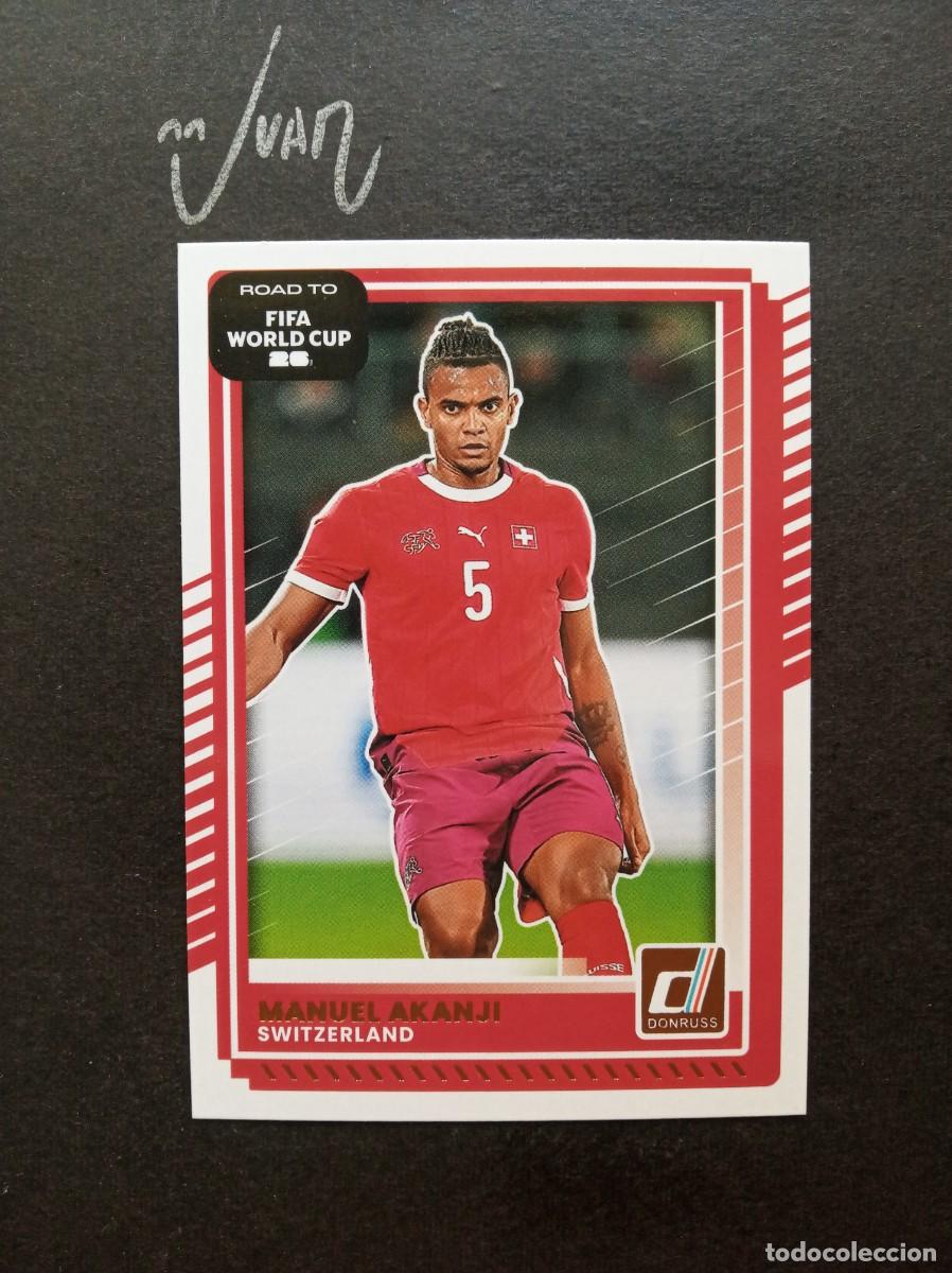 Cromos de F&uacute;tbol: N&ordm; 176 AKANJI SUIZA INTER MILAN ⚽ PANINI &reg; DONRUSS ROAD TO FIFA WORLD CUP 2026 2025 25 26 NUEVO