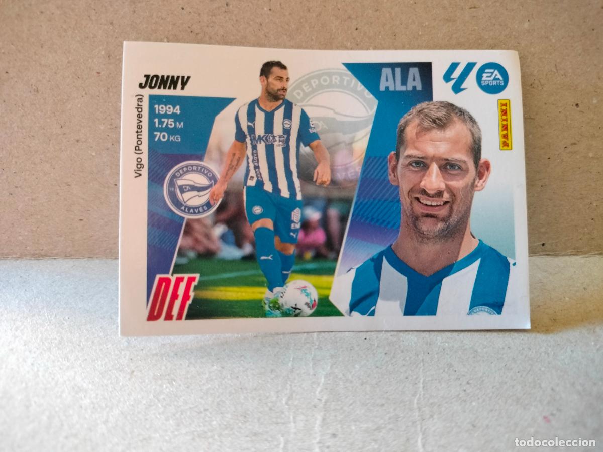 Cromos de F&uacute;tbol: CROMO FUTBOL JONNY ALAVES N10 BIS COLOCA 2025-26 ESTE PANINI VER FOTO