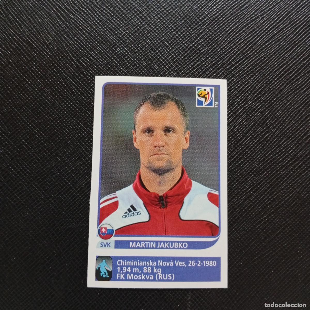Cromos de F&uacute;tbol: 481 MARTIN JAKUBKO ESLOVAQUIA PANINI EXTRA 2010 SOUTH AFRICA MUNDIAL 10 - SIN PEGAR - A110 PG334