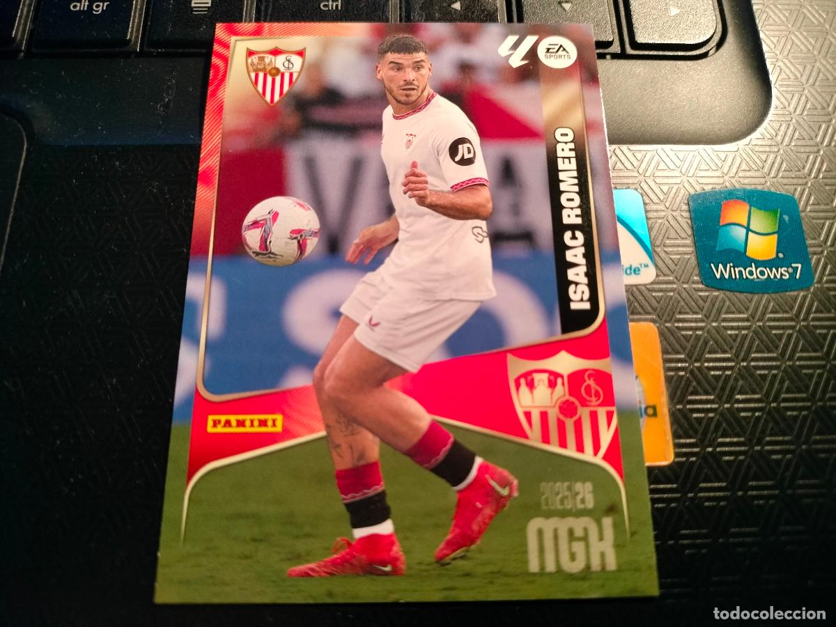 Cromos de F&uacute;tbol: CROMO FUTBOL ISAAC ROMERO SEVILLA N341 2025-26 PANINI VER FOTO