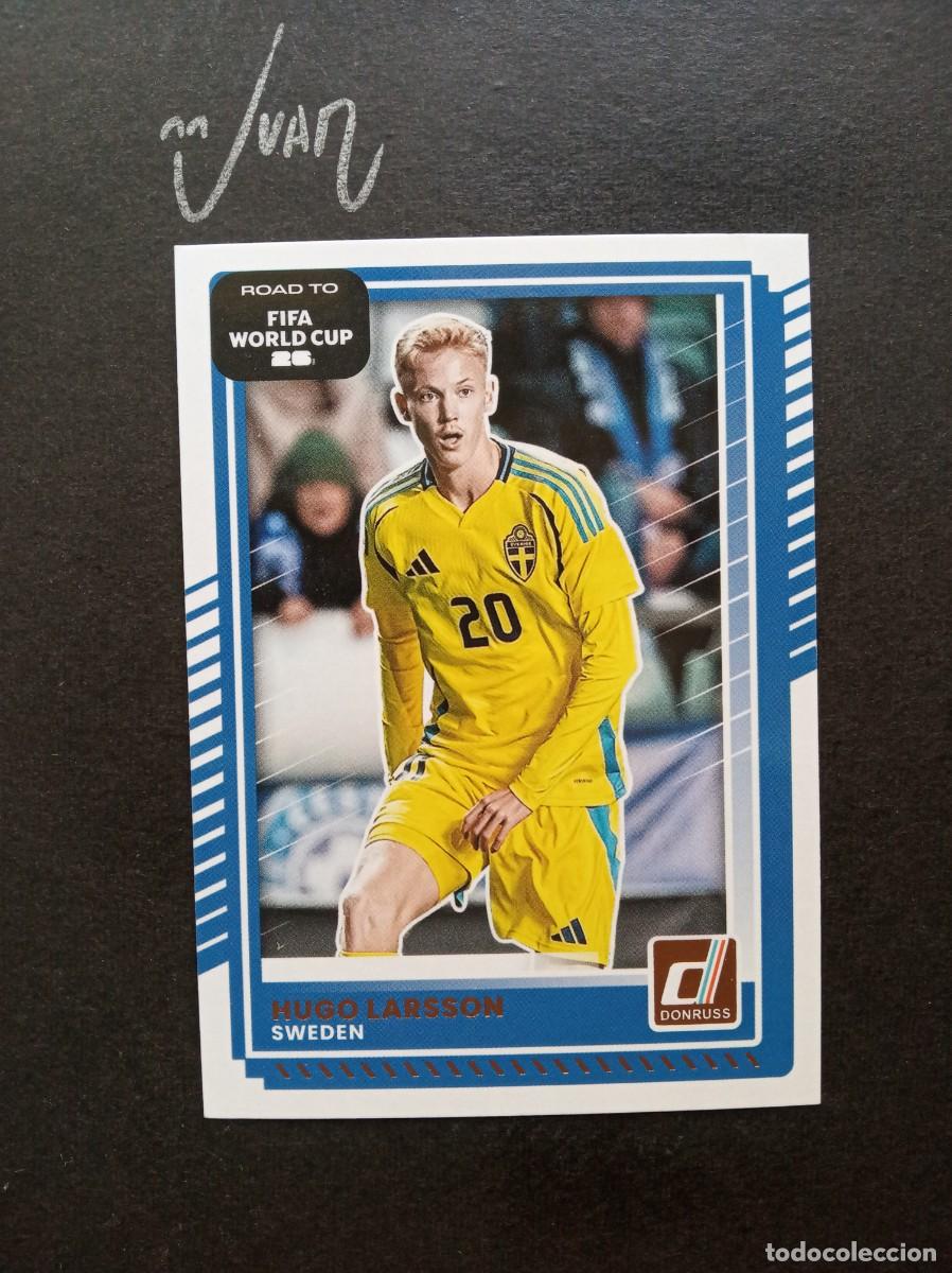 Cromos de F&uacute;tbol: N&ordm; 80 HUGO LARSSON SUECIA EINTRACHT ⚽ PANINI &reg; DONRUSS ROAD TO FIFA WORLD CUP 2026 2025 25 26 NUEVO