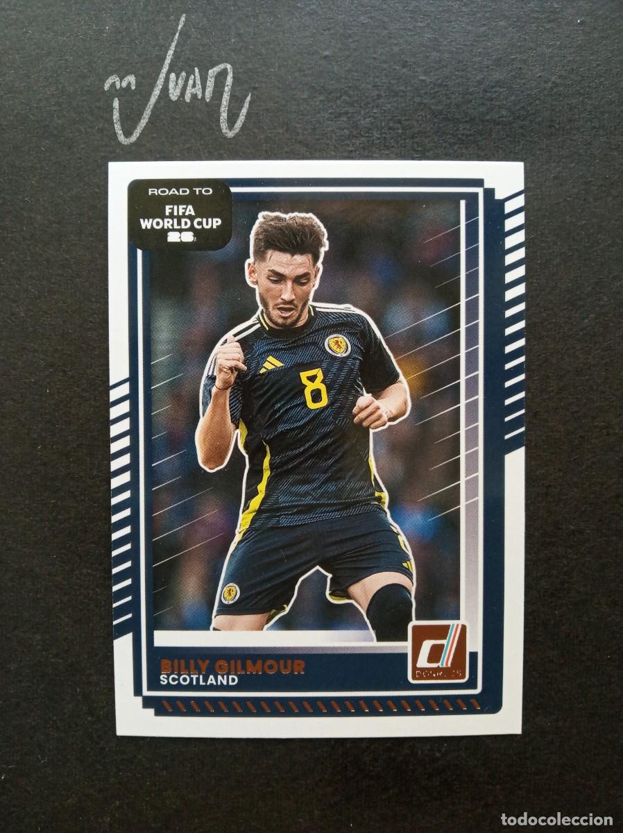 Cromos de F&uacute;tbol: N&ordm; 134 BILLY GILMOUR ESCOCIA NAPOLES ⚽ PANINI &reg; DONRUSS ROAD TO FIFA WORLD CUP 2026 2025 25 26 NUEVO