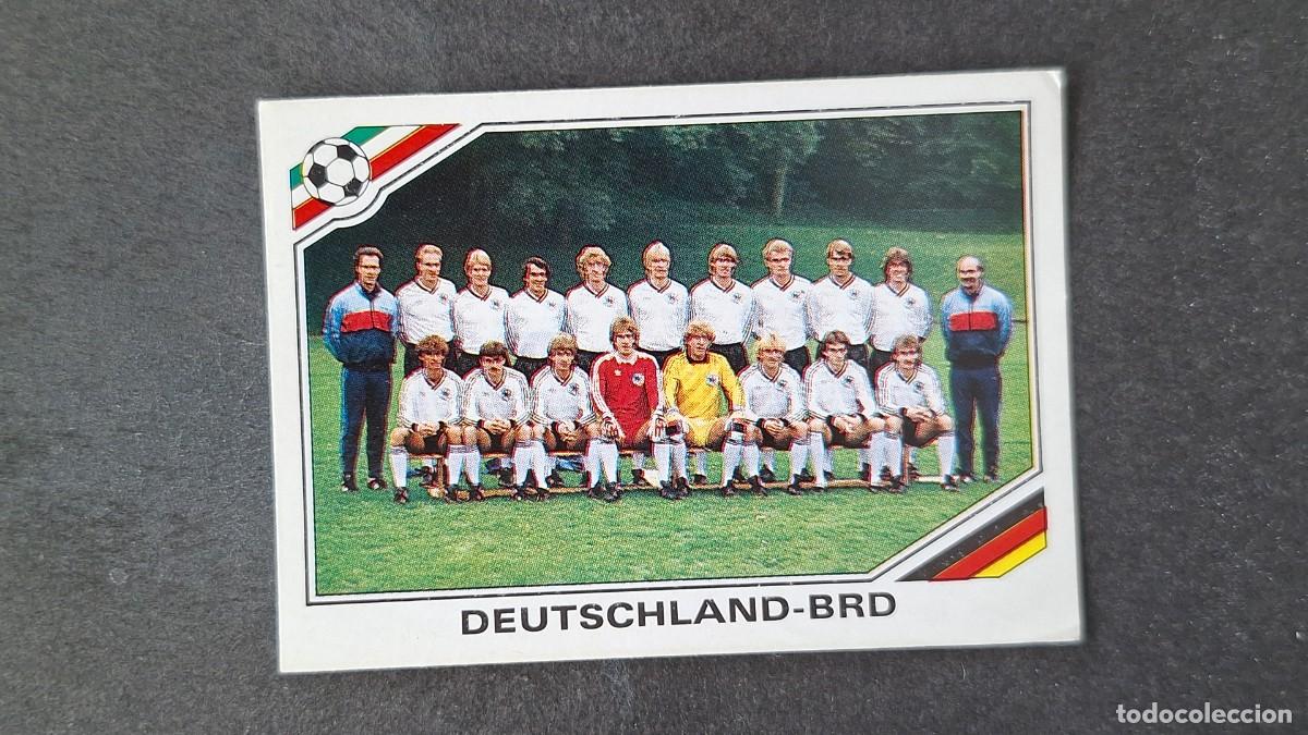 Football Stickers: L3 EQUIPO SELECCION ALEMANIA 293 MUNDIAL MEXICO 86 PANINI NUNCA PEGADO SIN PEGAR