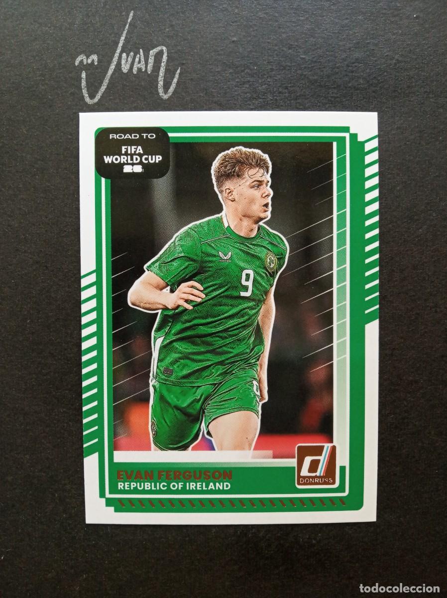 Football Stickers: N&ordm; 174 EVAN FERGUSON IRLANDA AS ROMA ⚽ PANINI &reg; DONRUSS ROAD TO FIFA WORLD CUP 2026 2025 25 26 NUEVO
