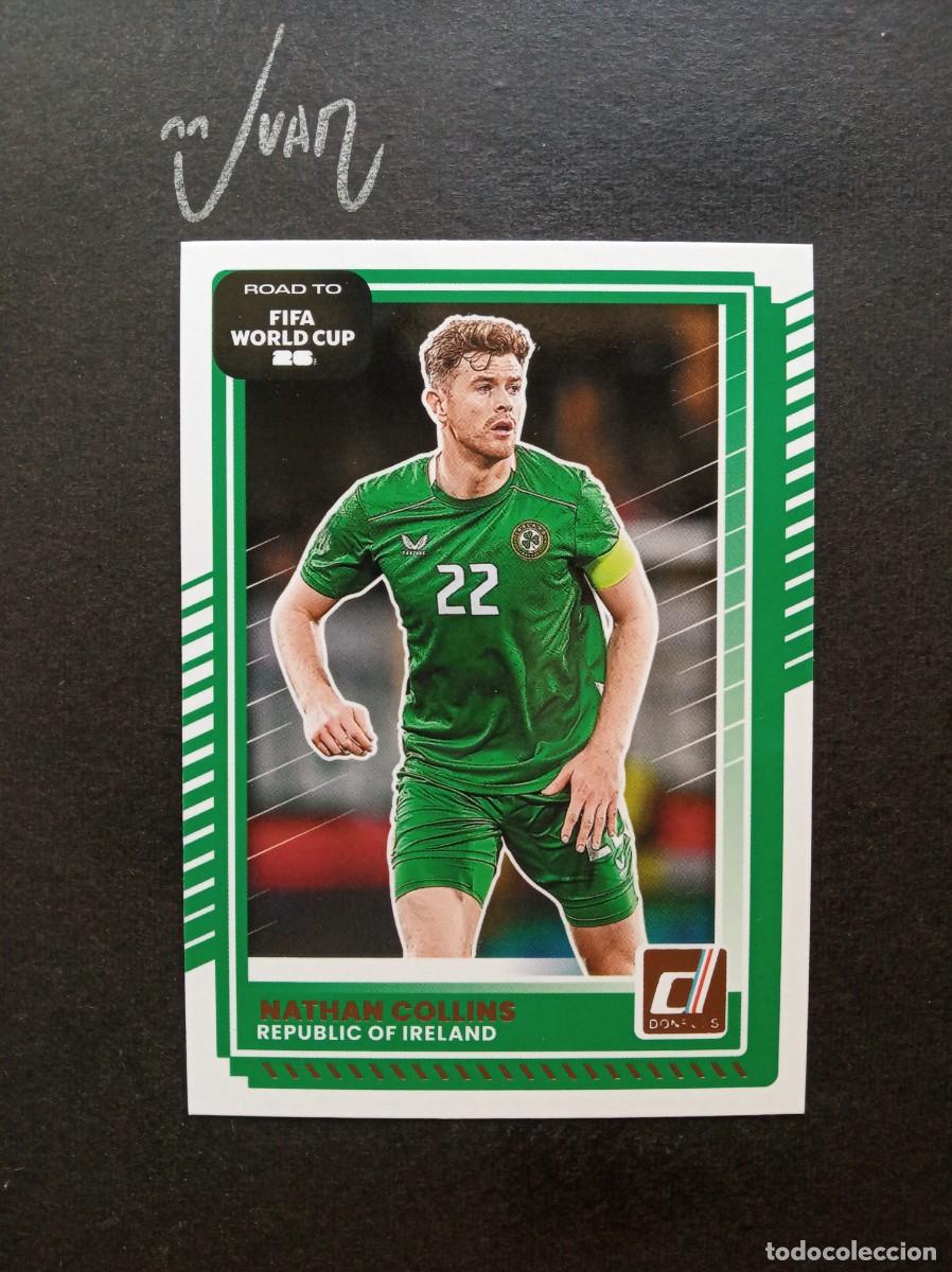 Figurine di Calcio: 173 NATHAN COLLINS IRLANDA BRENTFORD ⚽ PANINI &reg; DONRUSS ROAD TO FIFA WORLD CUP 2026 2025 25 26 NUEVO