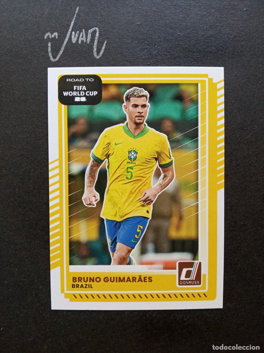 Cromos de F&uacute;tbol: 181 BRUNO GUIMARAES BRASIL NEWCASTLE ⚽ PANINI &reg; DONRUSS ROAD TO FIFA WORLD CUP 2026 2025 25 26 NUEVO