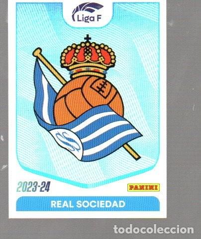Cromos de F&uacute;tbol: CROMOS DEL PANINI LIGA FEMENINA DE A&Ntilde;OS 2023 /24 N&ordm; 222 REAL SOCIEDAD ESCUDO
