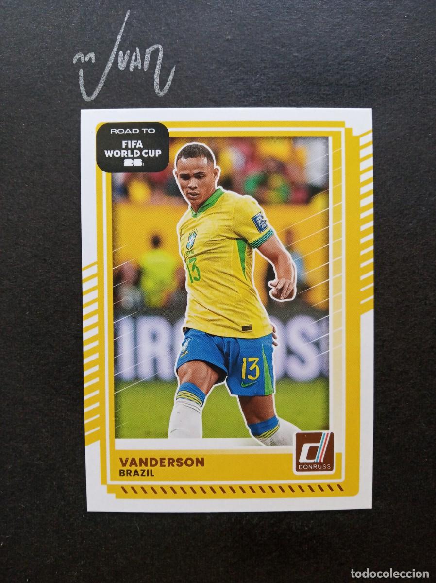 Cromos de F&uacute;tbol: N&ordm; 187 VANDERSON BRASIL AS MONACO ⚽ PANINI &reg; DONRUSS ROAD TO FIFA WORLD CUP 2026 2025 25 26 NUEVO