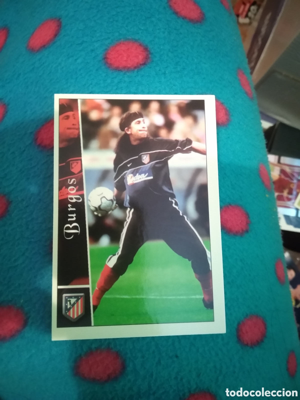 Cromos de F&uacute;tbol: N&ordm; 463 MONO BURGOS (ATL&Eacute;TICO DE MADRID) - CROMO F&Uacute;TBOL FICHAS LIGA 2002-2003 MUNDICROMO 02-03
