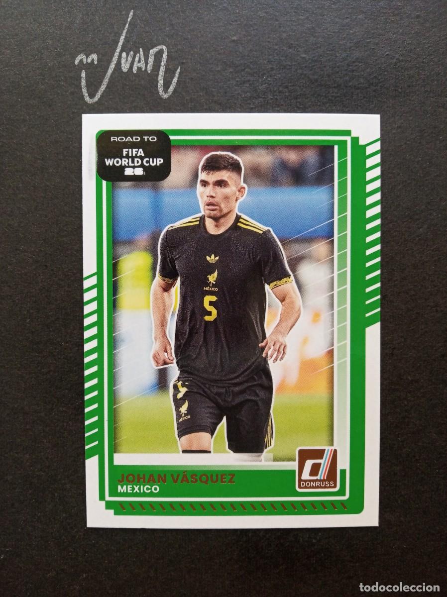 Cromos de F&uacute;tbol: N&ordm; 79 JOHAN VASQUEZ MEXICO GENOA ⚽ PANINI &reg; DONRUSS ROAD TO FIFA WORLD CUP 2026 2025 25 26 NUEVO