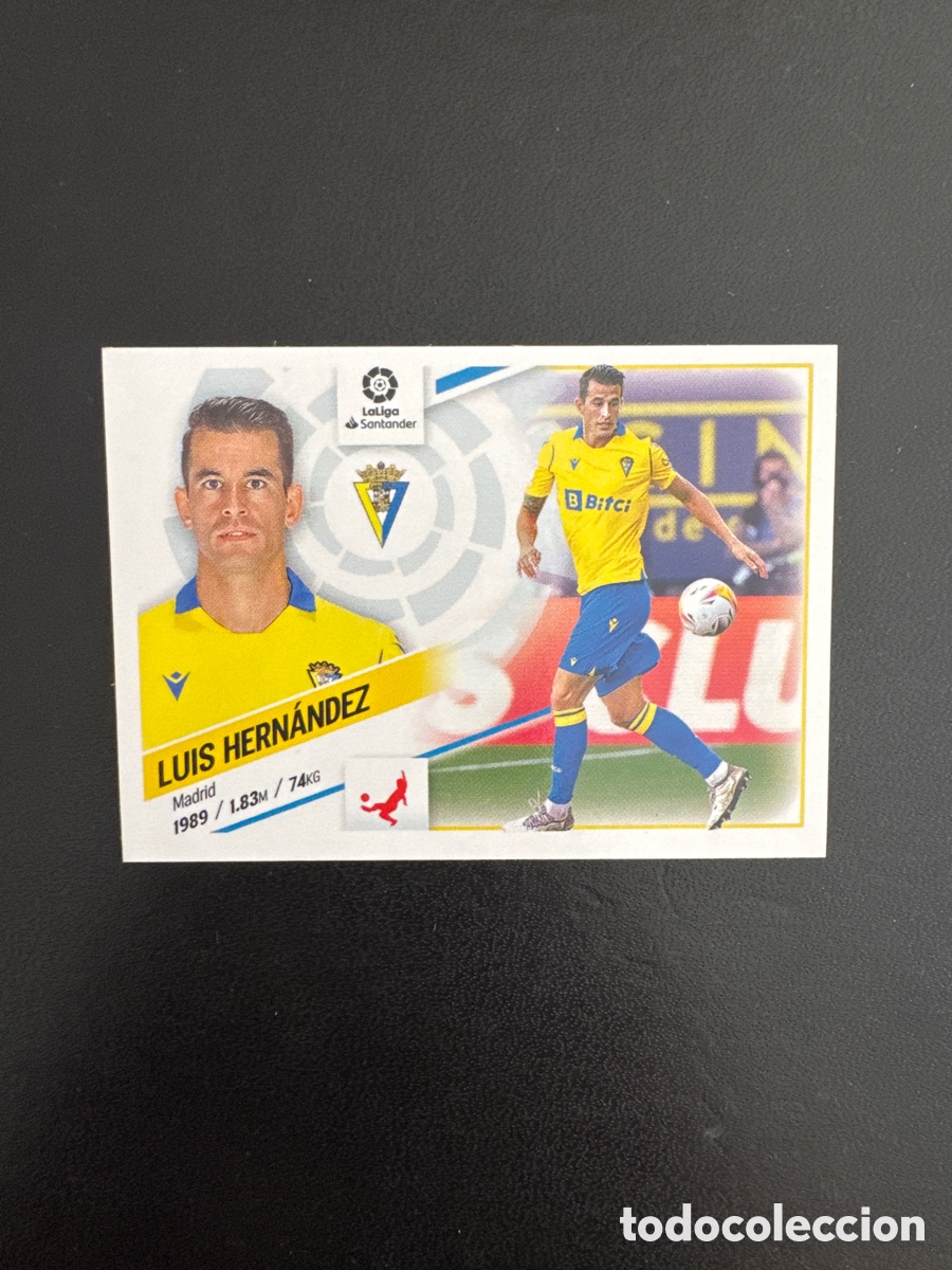 Figurine di Calcio: LUIS HERNANDEZ CADIZ NUMERO 7 LIGA ESTE 2022 2023 22 23
