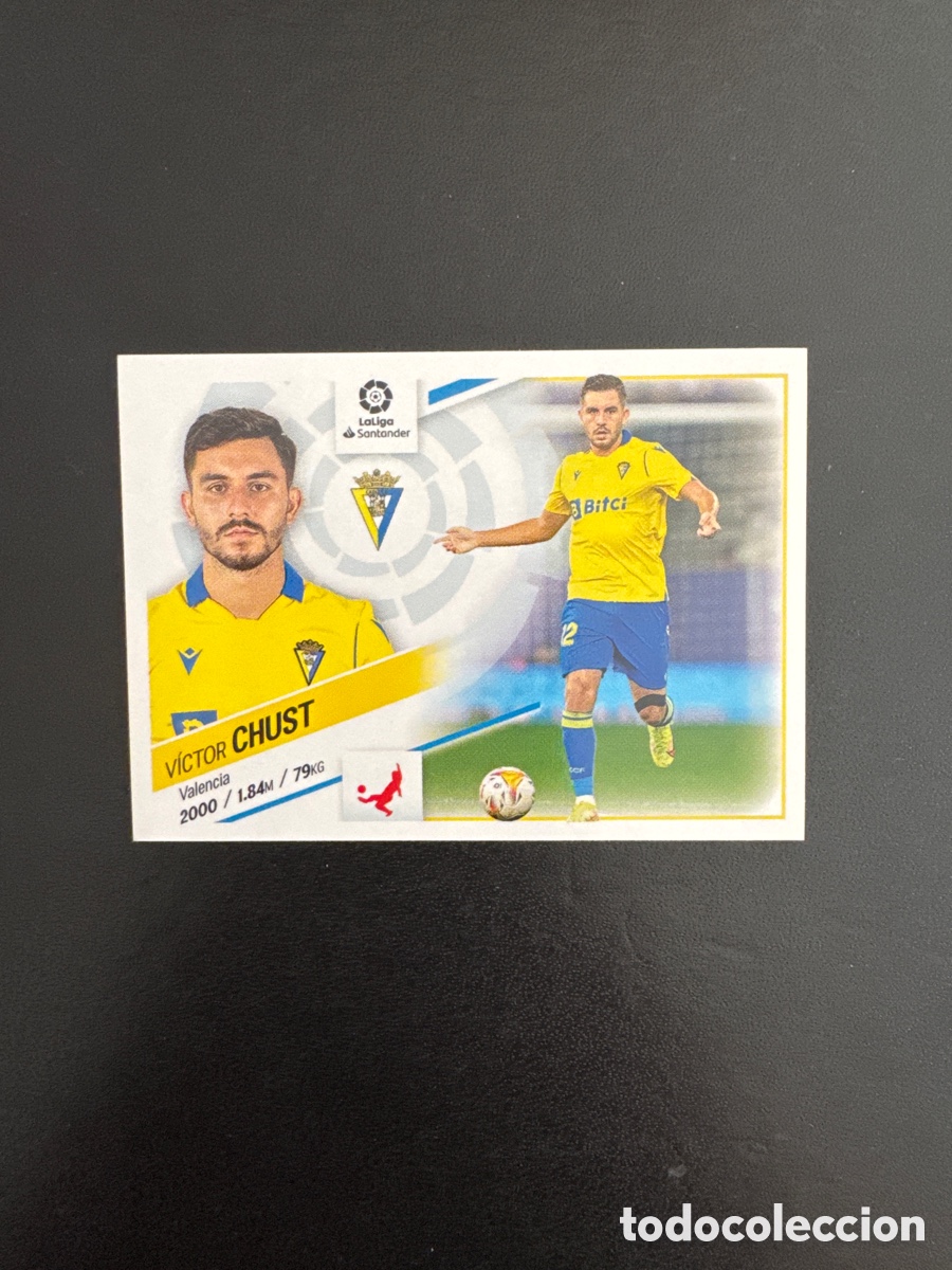 Fu&szlig;ball-Sticker: CHUST CADIZ NUMERO 9A LIGA ESTE 2022 2023 22 23
