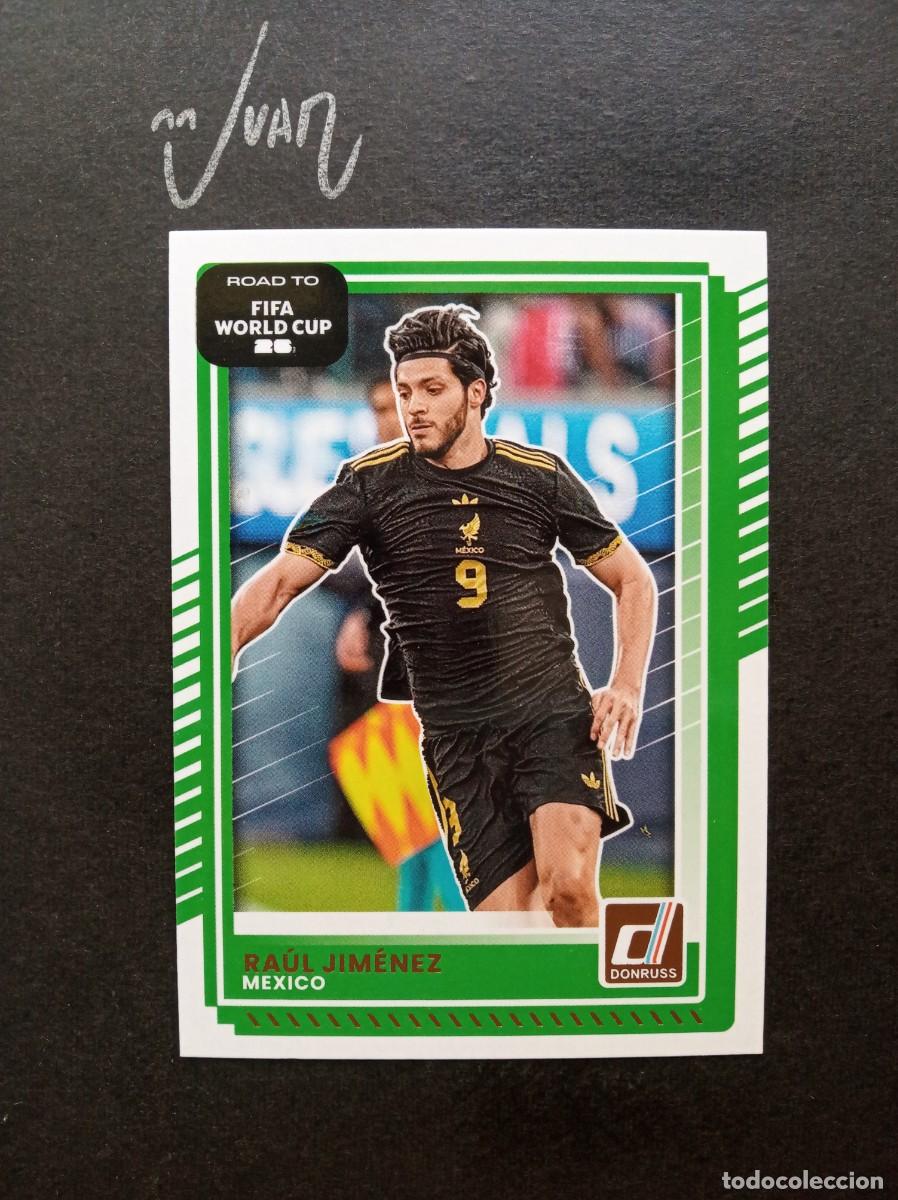 Cromos de F&uacute;tbol: N&ordm; 74 RAUL JIMENEZ MEXICO FULHAM ⚽ PANINI &reg; DONRUSS ROAD TO FIFA WORLD CUP 2026 2025 25 26 NUEVO