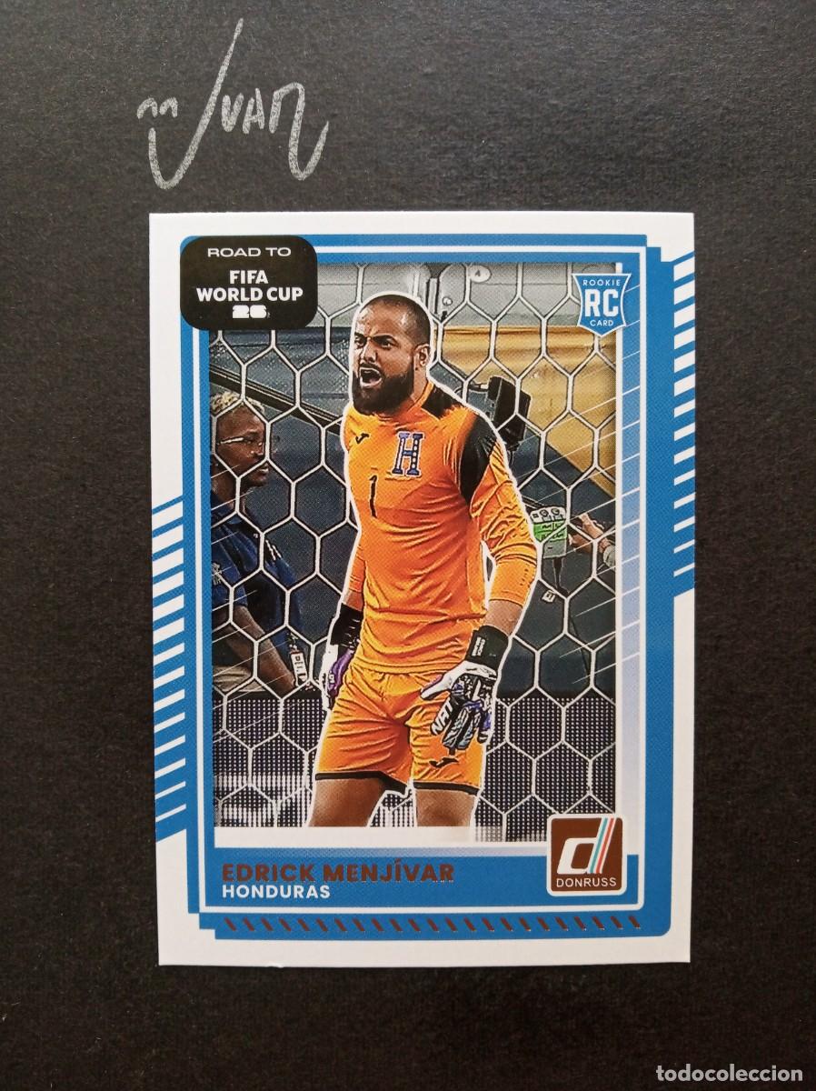Cromos de F&uacute;tbol: N&ordm; 106 ROOKIE EDRICK MENJIVAR HONDURAS⚽ PANINI&reg; DONRUSS ROAD TO FIFA WORLD CUP 2026 2025 25 26 NUEVO