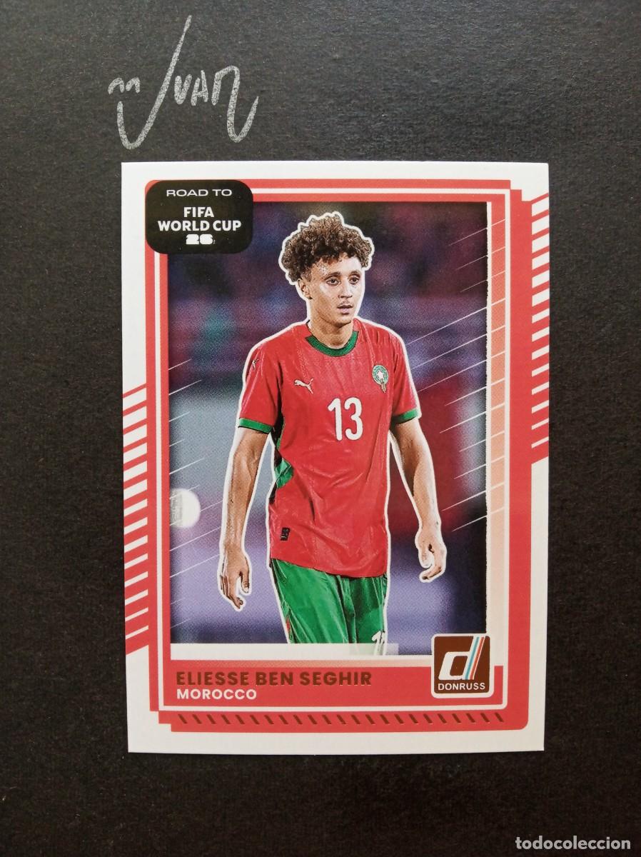 Cromos de F&uacute;tbol: N&ordm; 98 BEN SEGHIR MARRUECOS LEVERKUSEN⚽ PANINI &reg; DONRUSS ROAD TO FIFA WORLD CUP 2026 2025 25 26 NUEVO