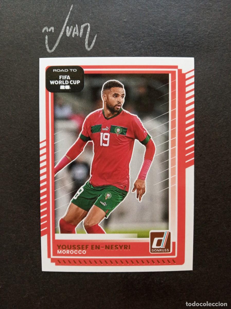 Cromos de F&uacute;tbol: N&ordm; 100 EN-NESYRI MARRUECOS SEVILLA ⚽ PANINI &reg; DONRUSS ROAD TO FIFA WORLD CUP 2026 2025 25 26 NUEVO