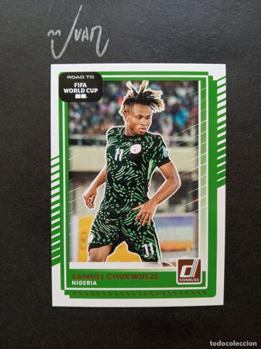 Cromos de F&uacute;tbol: N&ordm; 194 SAMU CHUKWUEZE NIGERIA FULHAM ⚽ PANINI &reg; DONRUSS ROAD TO FIFA WORLD CUP 2026 2025 25 26 NUEVO