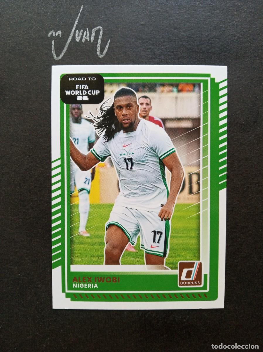 Cromos de F&uacute;tbol: N&ordm; 193 ALEX IWOBI NIGERIA FULHAM ⚽ PANINI &reg; DONRUSS ROAD TO FIFA WORLD CUP 2026 2025 25 26 NUEVO