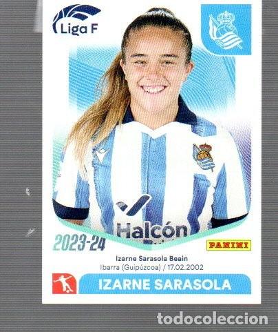 Cromos de F&uacute;tbol: CROMOS DEL PANINI LIGA FEMENINA DE A&Ntilde;OS 2023 /24 N&ordm; 228 REAL SOCIEDAD IZARNE SARASOLA