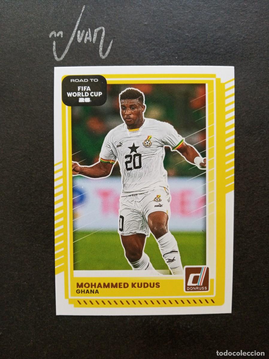 Cromos de F&uacute;tbol: N&ordm; 127 KUDUS GHANA TOTTENHAM HOTSPUR ⚽ PANINI &reg; DONRUSS ROAD TO FIFA WORLD CUP 2026 2025 25 26 NUEVO
