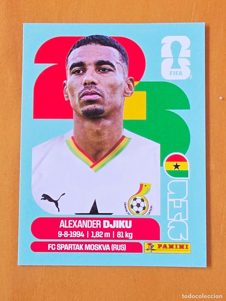 Cromos de F&uacute;tbol: GHA 6 Alexander Djiku, Ghana, Panini FIFA World Cup Mundial 2026 Sticker