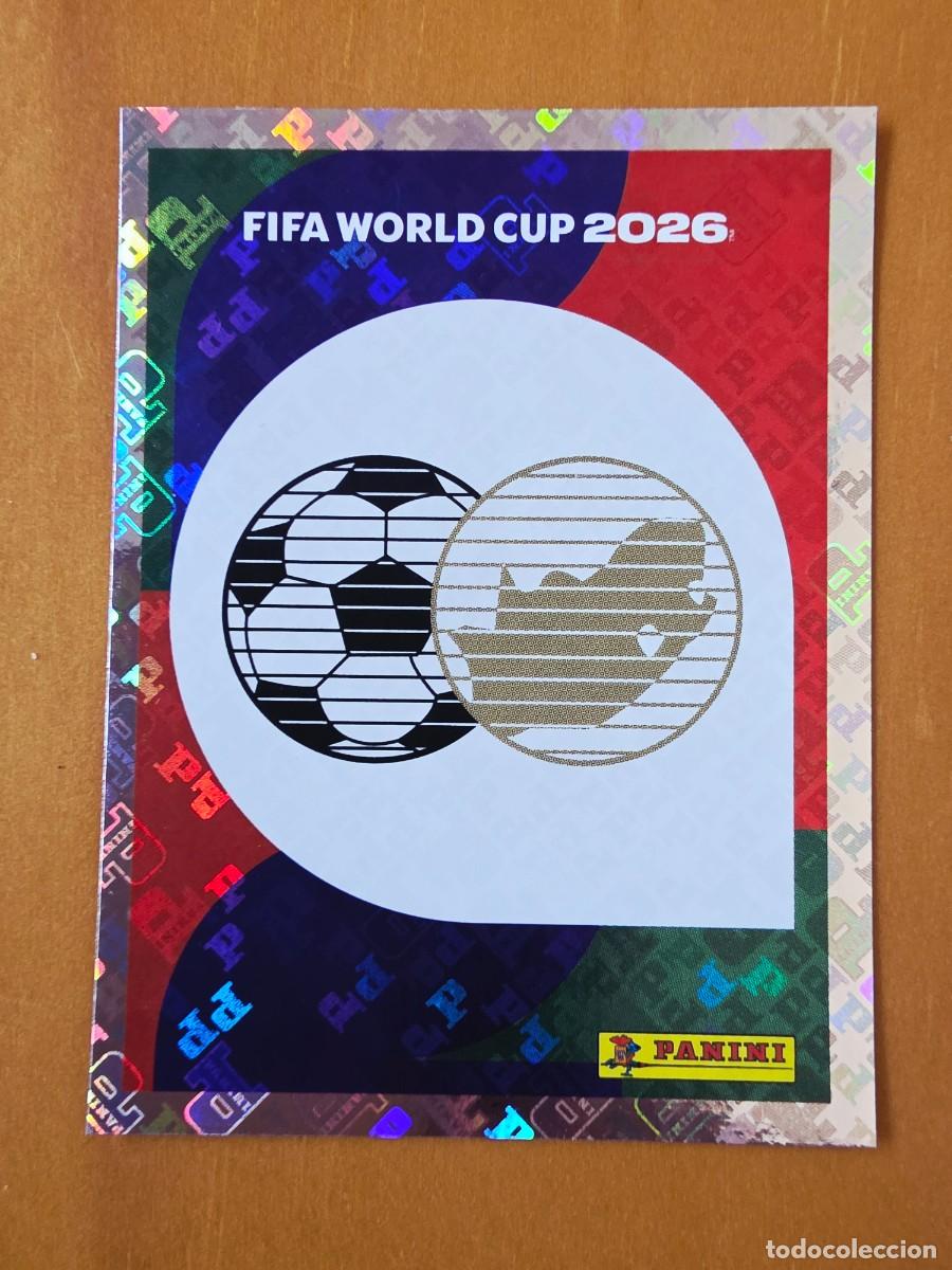 Cromos de F&uacute;tbol: RSA 1 Escudo logo emblema Sud&aacute;frica, Panini FIFA World Cup Mundial 2026 Sticker