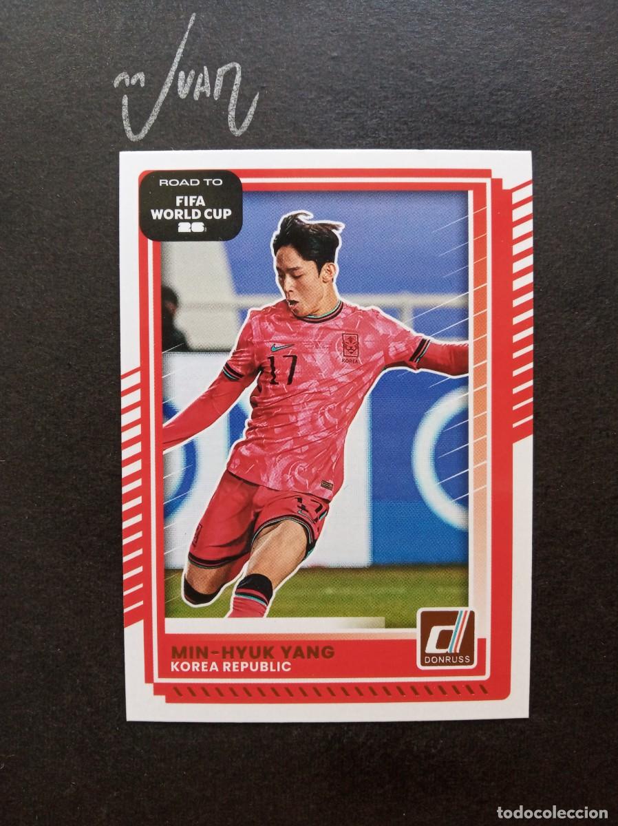 Cromos de F&uacute;tbol: N&ordm; 105 MIN HYUK YANG KOREA COVENTRY ⚽ PANINI &reg; DONRUSS ROAD TO FIFA WORLD CUP 2026 2025 25 26 NUEVO