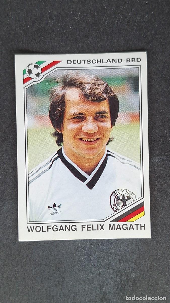 Cromos de F&uacute;tbol: L3 WOLFGANG FELIX MAGATH SELECCION ALEMANIA 304 MUNDIAL MEXICO 86 PANINI NUNCA PEGADO SIN PEGAR