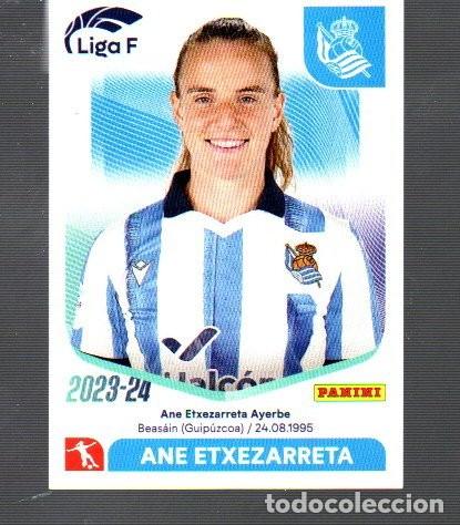 Cromos de F&uacute;tbol: CROMOS DEL PANINI LIGA FEMENINA DE A&Ntilde;OS 2023 /24 N&ordm; 228 REAL SOCIEDAD ANE ETXEZARRETA